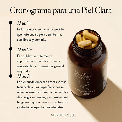 Morning Muse - Capsulas para la claridad de la piel